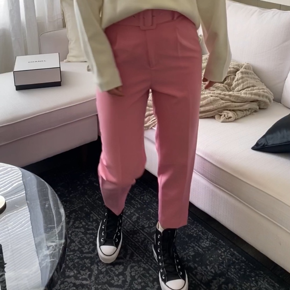Pink pants